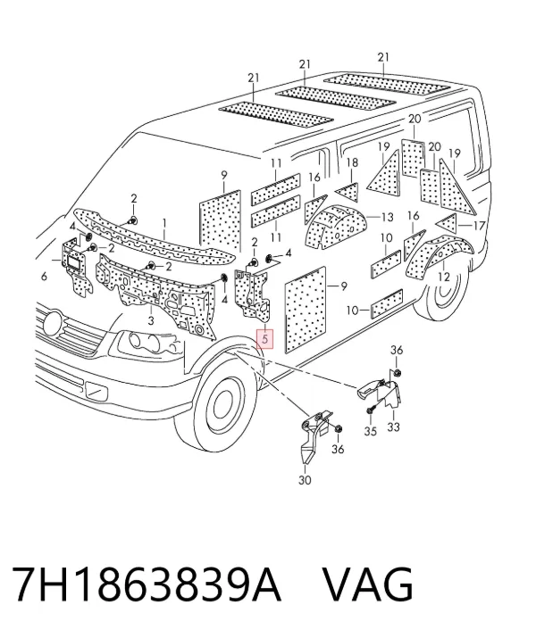  7H1863839A VAG