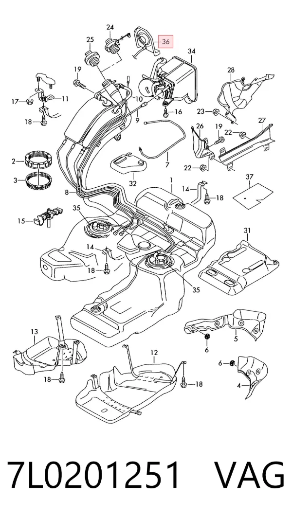  7L0201251 VAG
