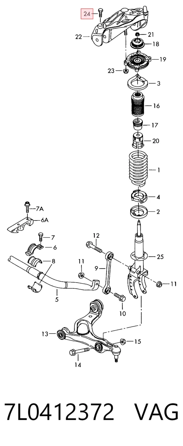  7L0412372 VAG