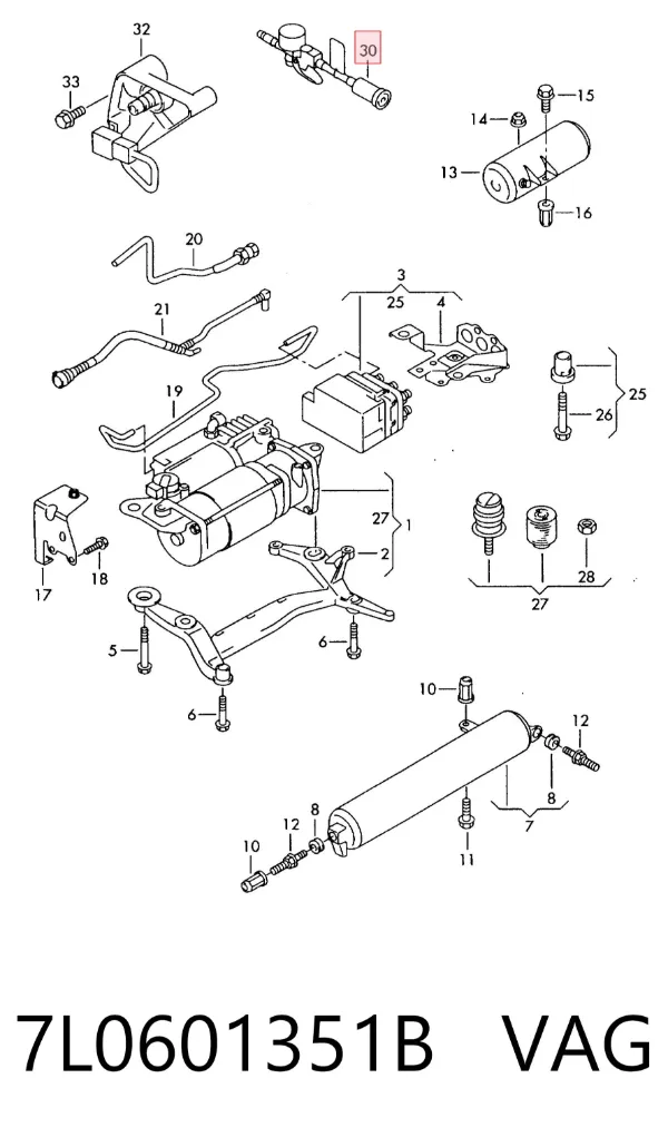  7L0601351B VAG