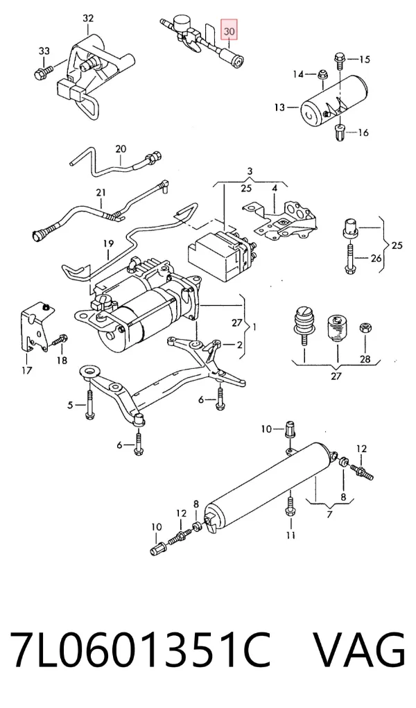  7L0601351C VAG