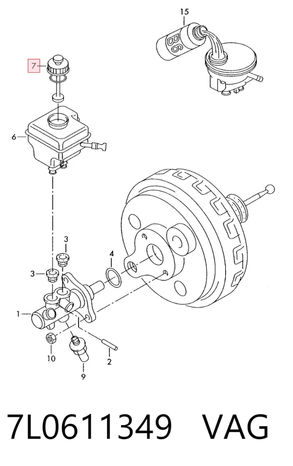  7L0611349 VAG