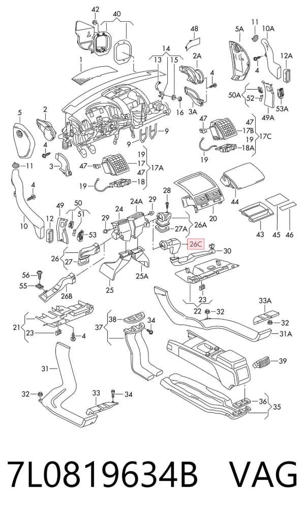 7L0819634B VAG
