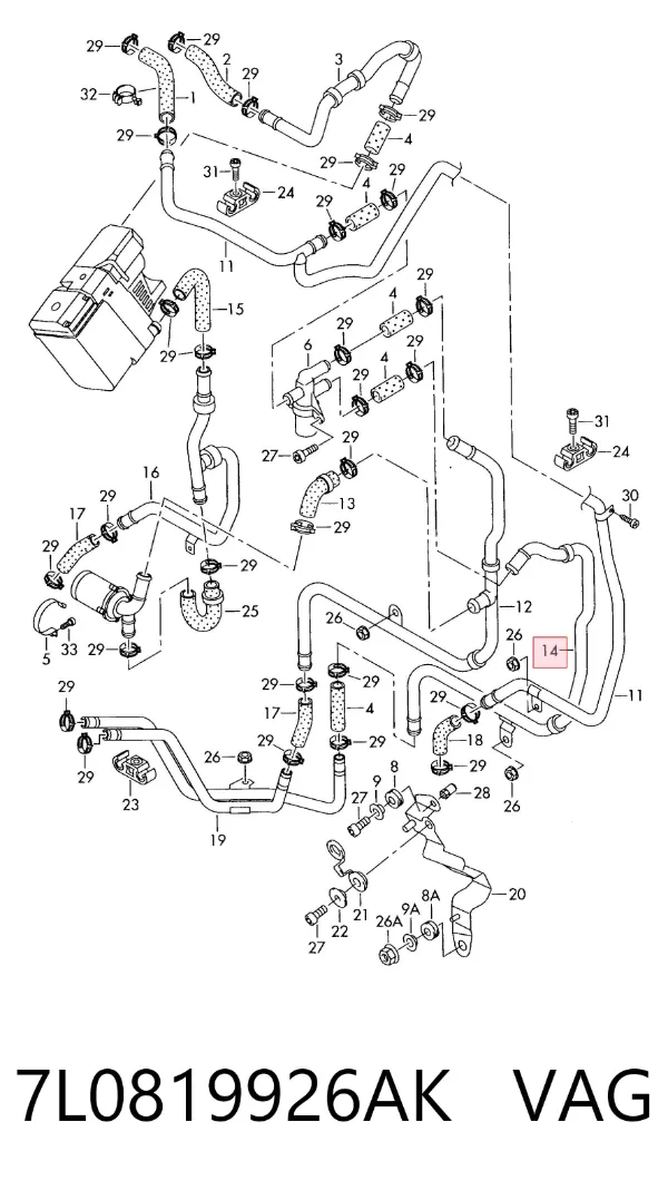 7L0819926AK VAG