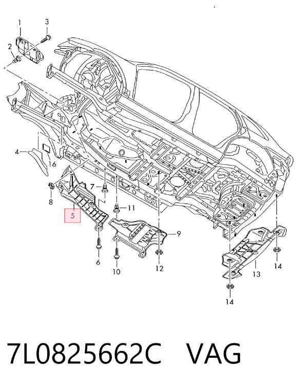  7L0825662C VAG