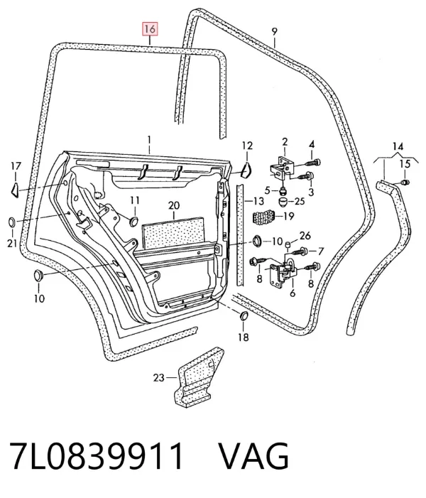 7L0839911 VAG