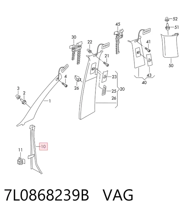  7L0868239B VAG