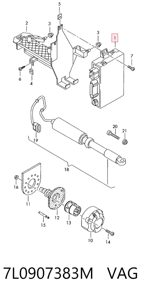  7L0907383M VAG