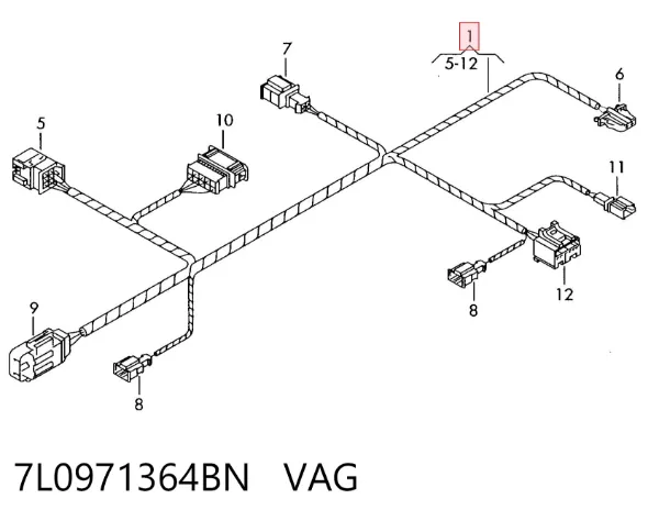  7L0971364BN VAG