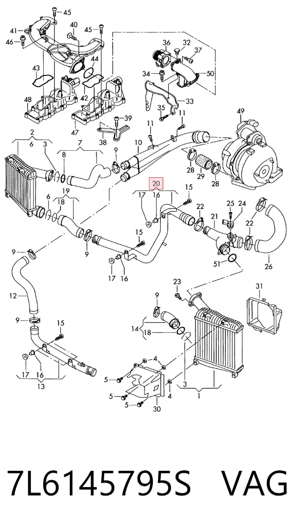  7L6145795S VAG