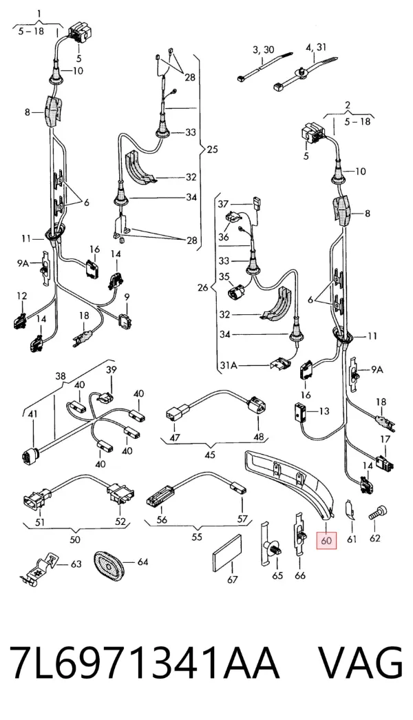  7L6971341AA VAG