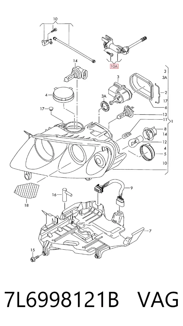  7L6998121B VAG