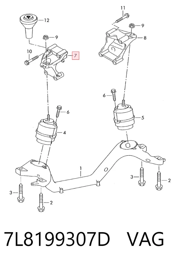  7L8199307D VAG