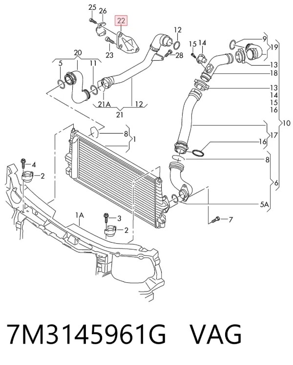  7M3145961G VAG