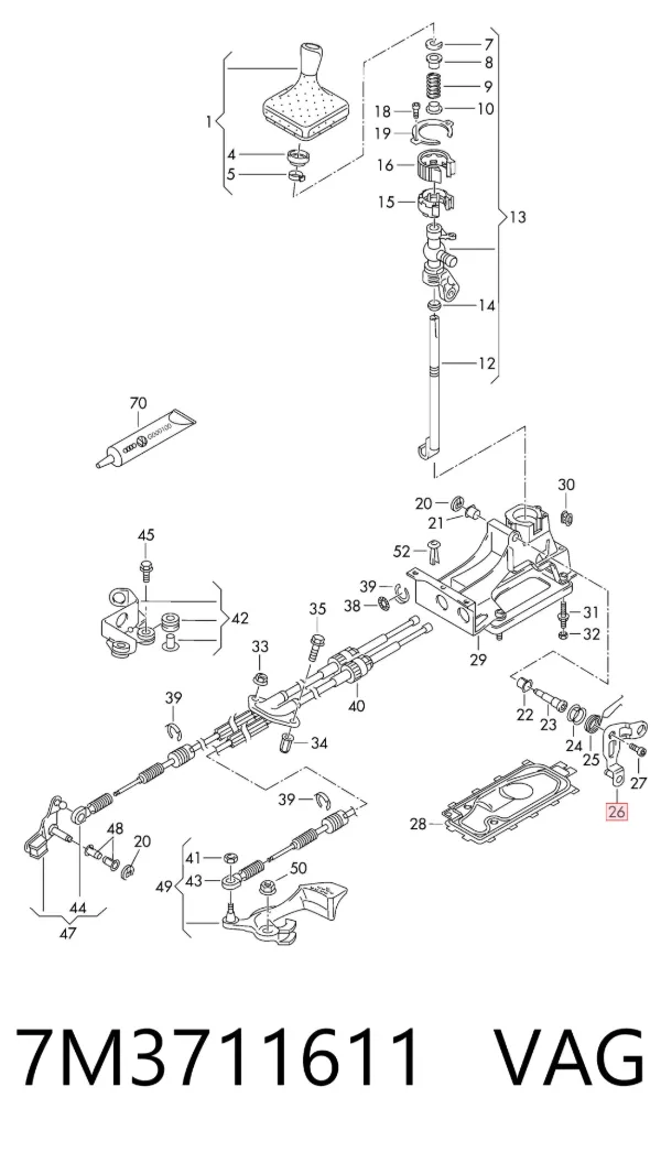  7M3711611 VAG