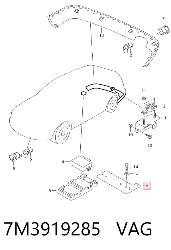  7M3919285 VAG