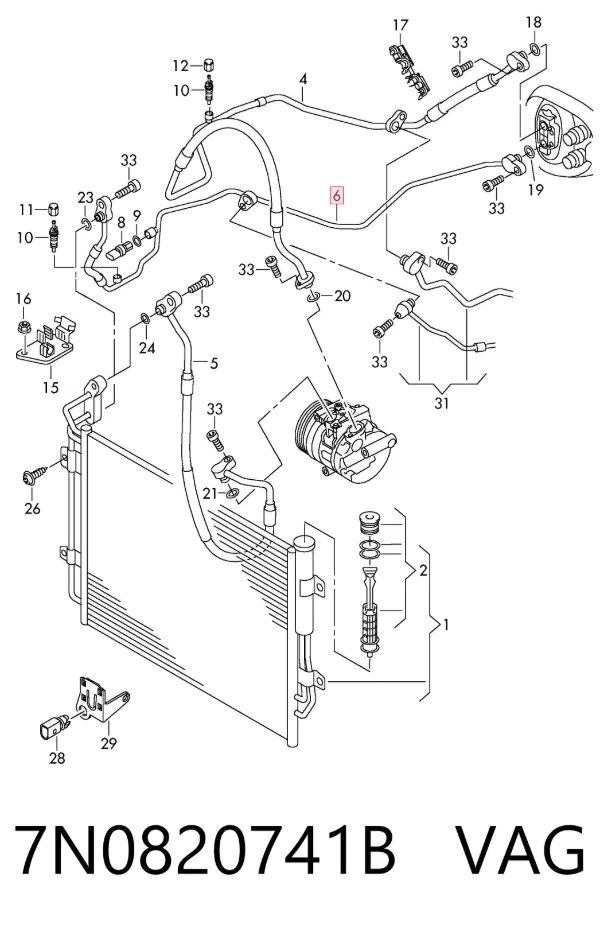  7N0820741B VAG