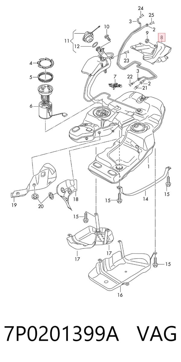  7P0201399A VAG