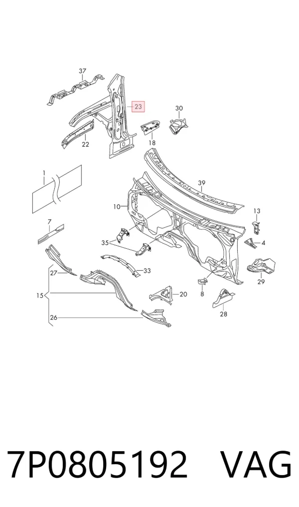  7P0805192 VAG