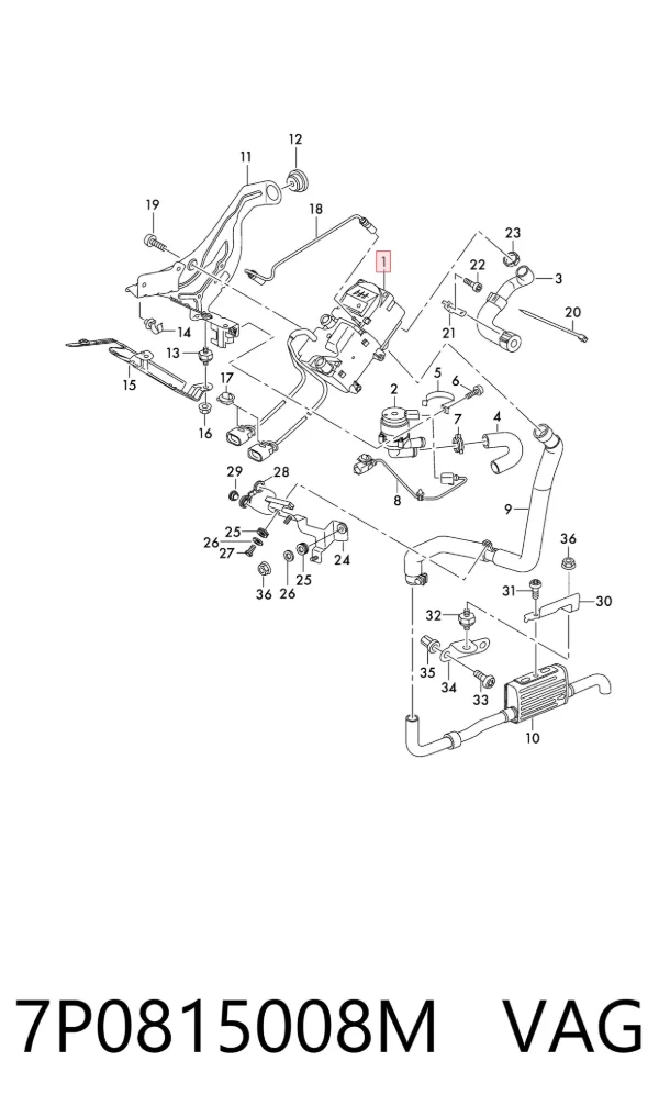  7P0815008M VAG