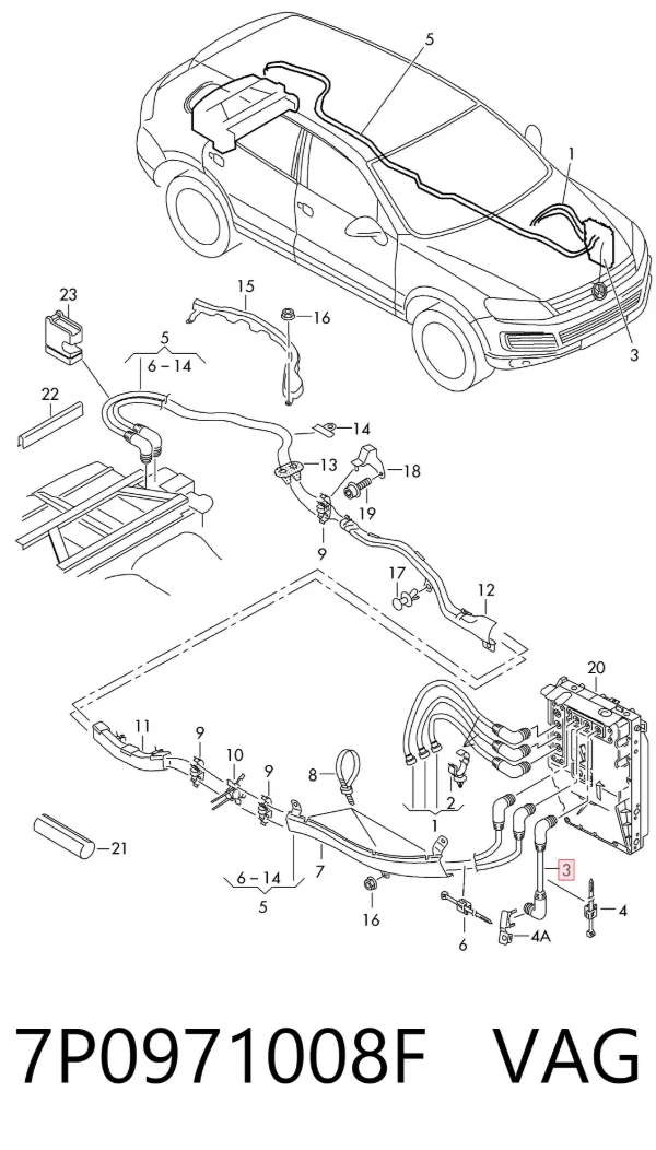  7P0971008F VAG