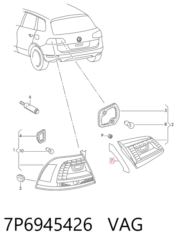  7P6945426 VAG