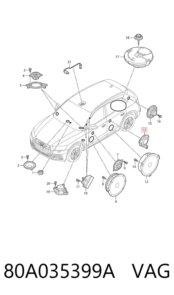  80A035399A VAG
