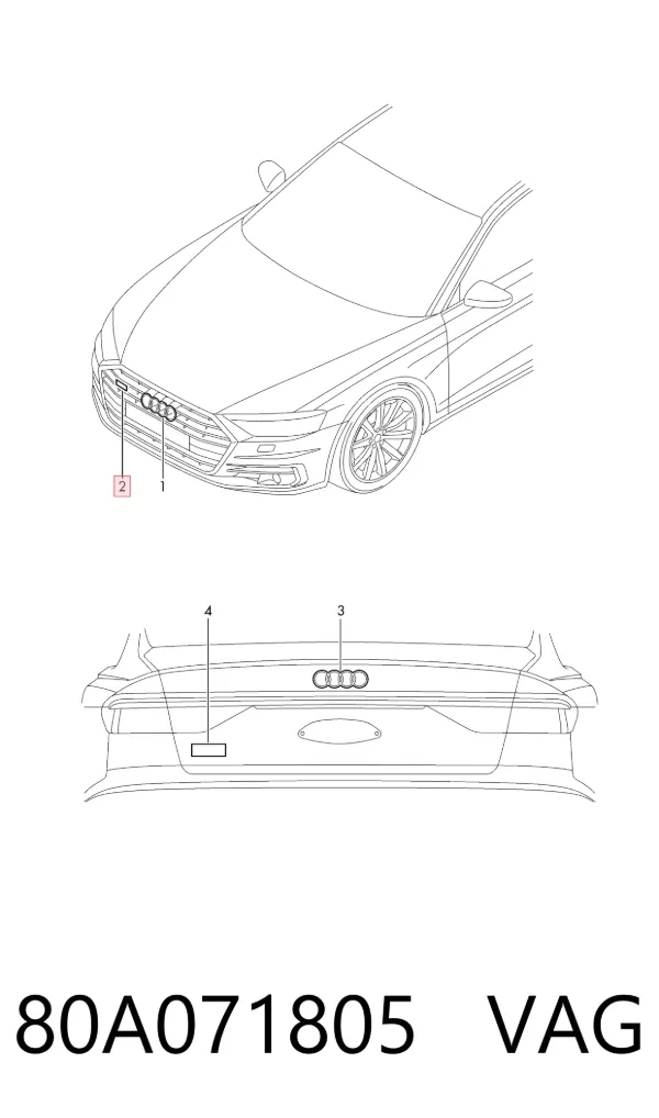  80A071805 VAG