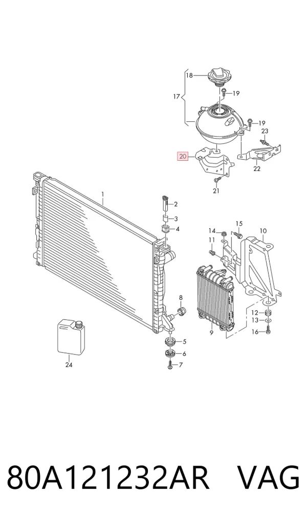  80A121232AR VAG