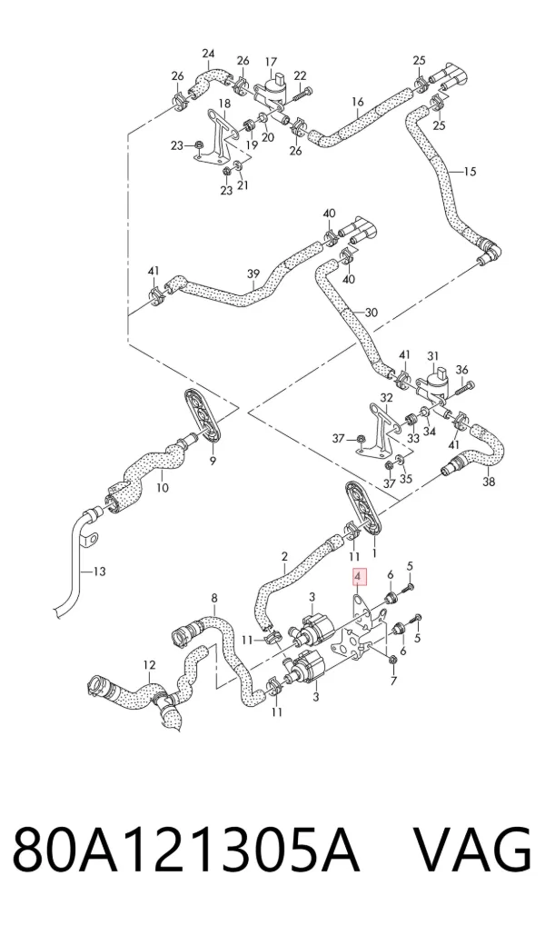  80A121305A VAG