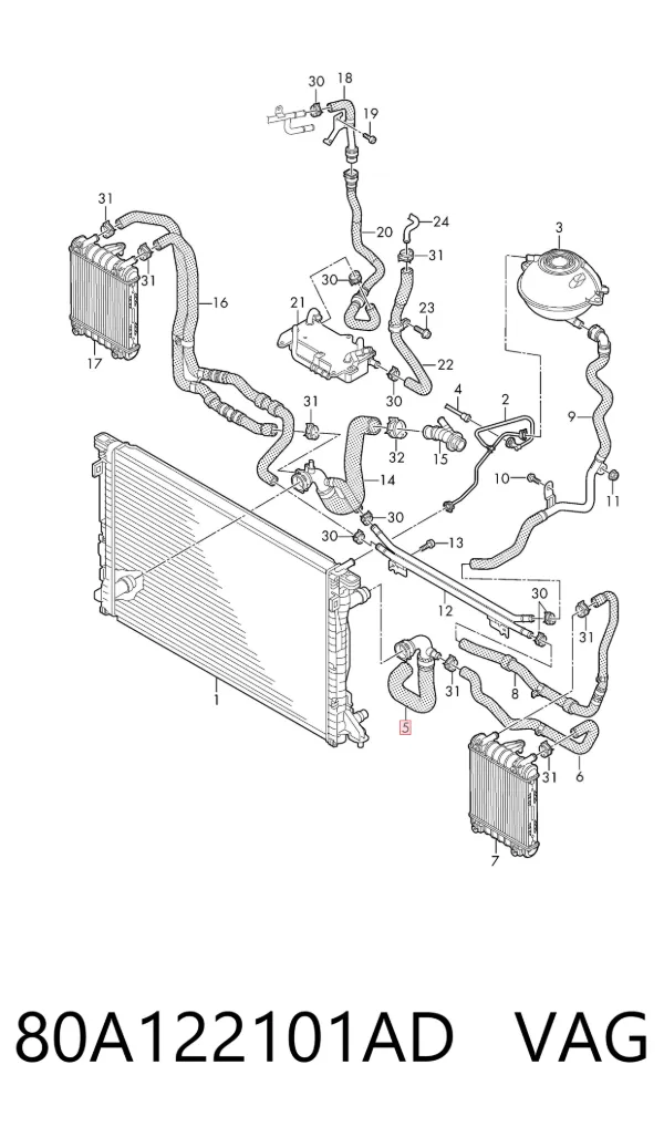  80A122101AD VAG