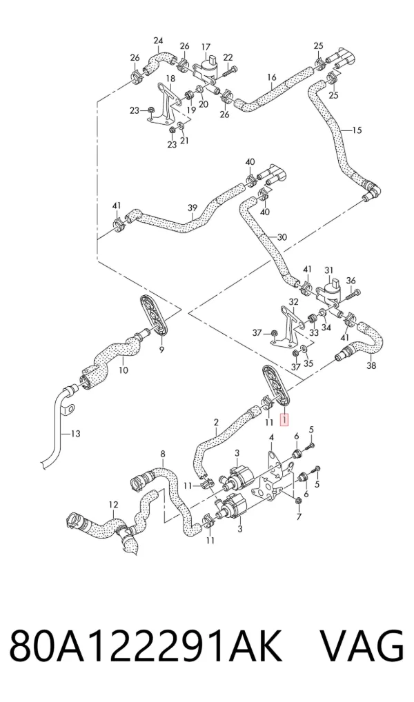  80A122291AK VAG