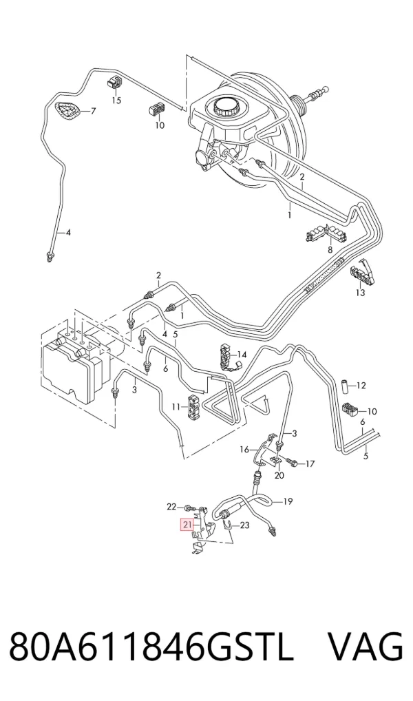  80A611846GSTL VAG