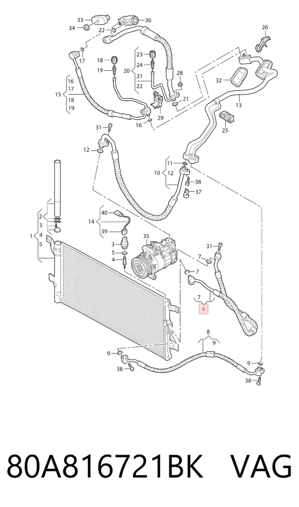  80A816721BK VAG