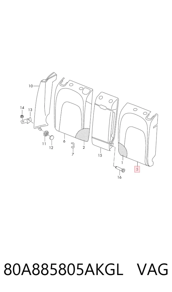  80A885805AKGL VAG