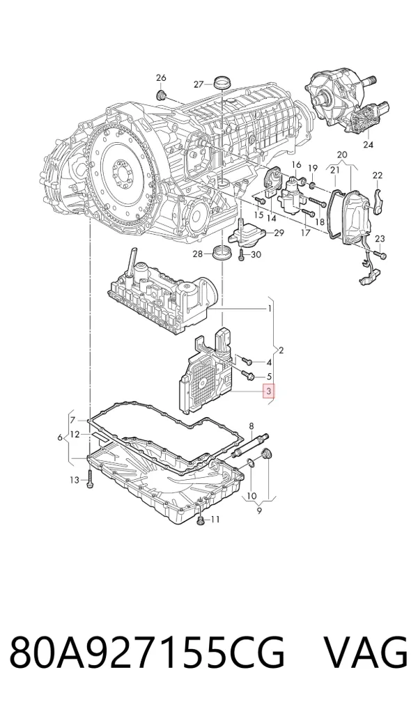  80A927155CG VAG