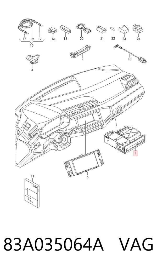  83A035064A VAG