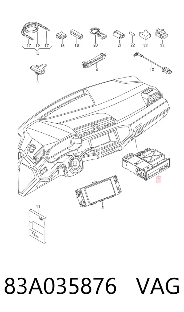  83A035876 VAG