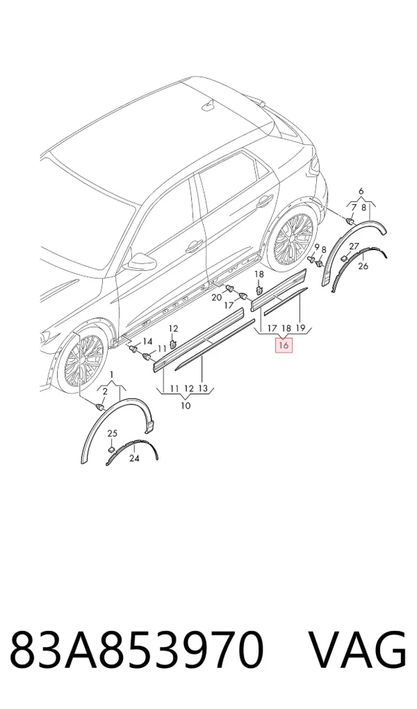  83A853970 VAG