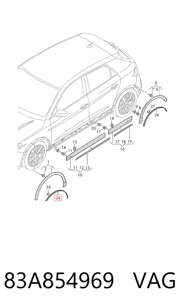  83A854969 VAG