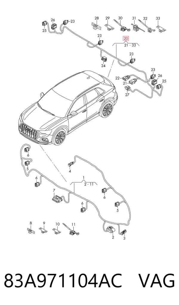  83A971104AC VAG