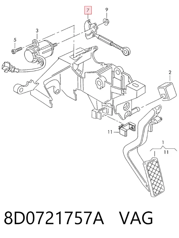 Трос газу 320847 Maxgear