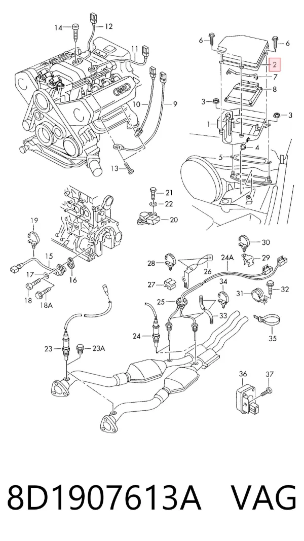  8D1907613A VAG