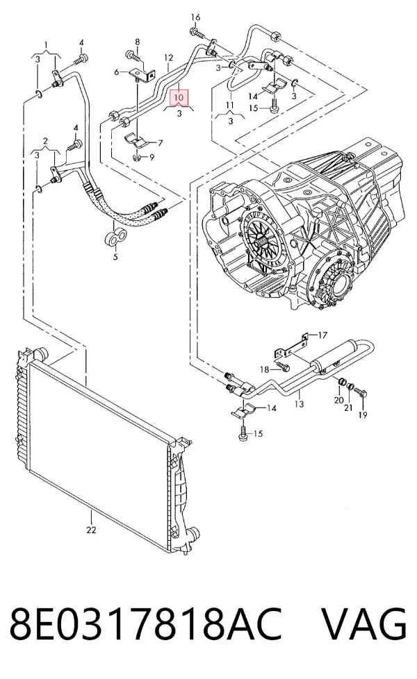  8E0317818AC VAG