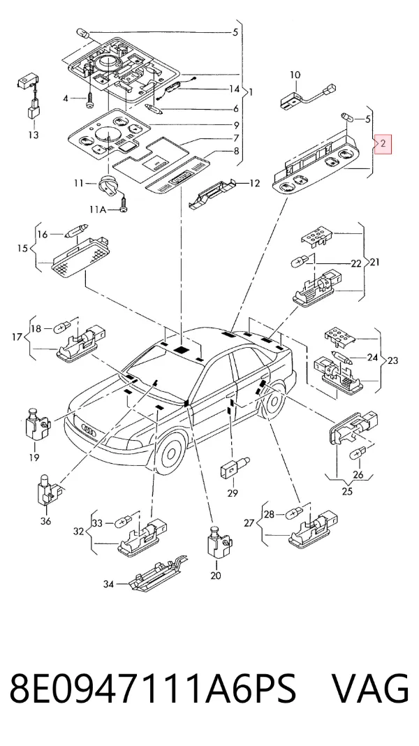  8E0947111A6PS VAG