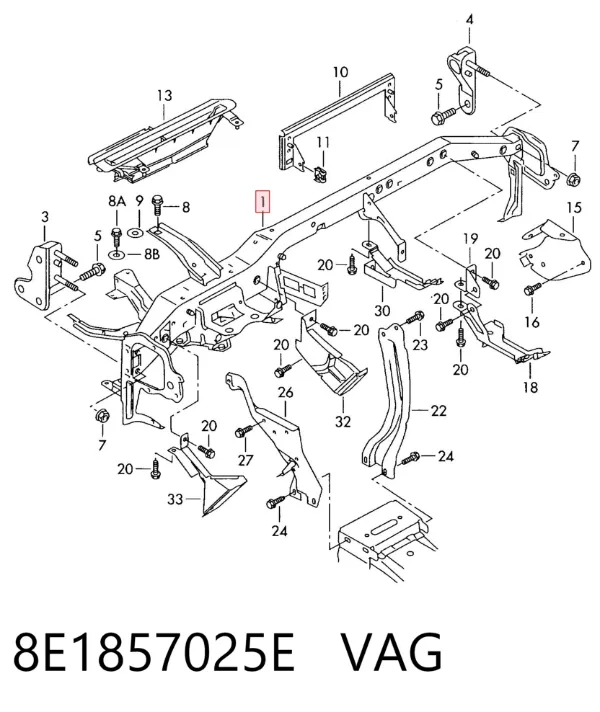  8E1857025E VAG