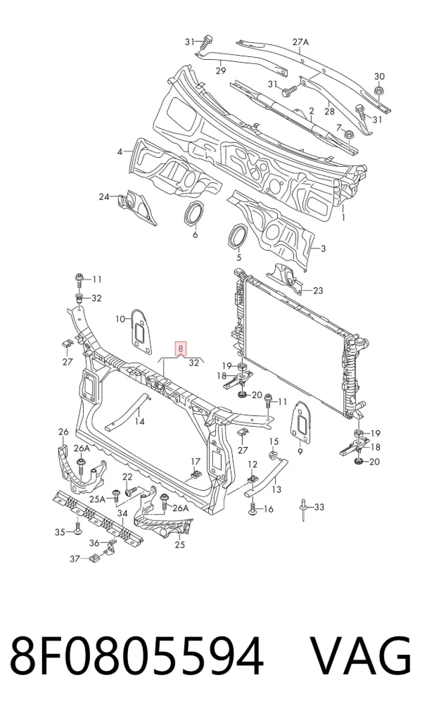  8F0805594 VAG