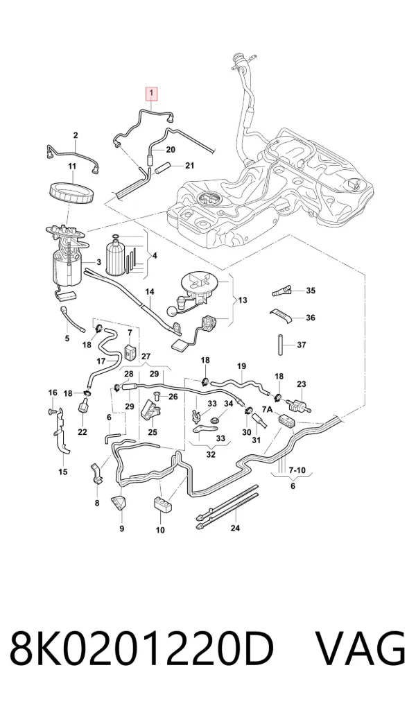  8K0201220D VAG