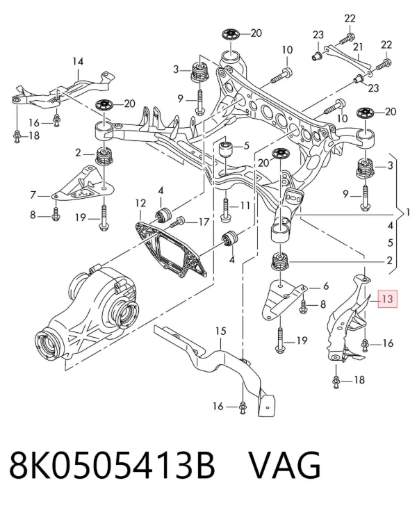  8K0505413B VAG