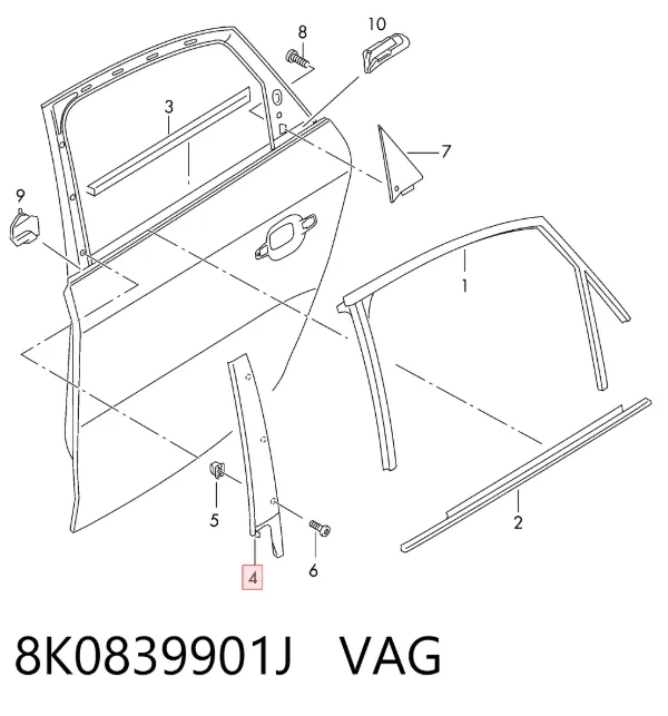  8K0839901J VAG